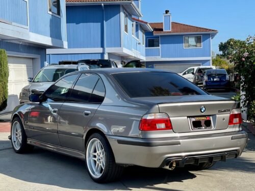 BMW E39 Rear Diffuser M Sport Lip Spoiler M5 Bumper ABS Plastic - Image 2