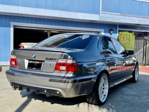 BMW E39 Rear Diffuser M Sport Lip Spoiler M5 Bumper ABS Plastic