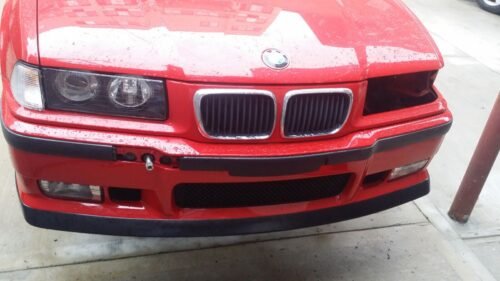 BMW E36 M3 Front Lip Spoiler Splitter ABS Plastic (Fits M Sport Bumper) - Image 3