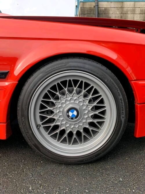 BMW Style 5 16“ 5×120 (waffle style) Aluminum center cap set - Image 12