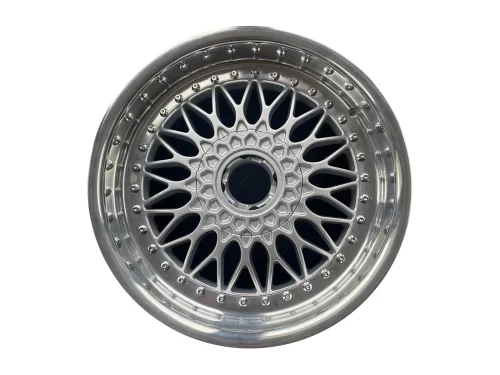 BBS RC 090 17″ & 18" waffle style Aluminum custom center caps (Set of 4) - Image 11