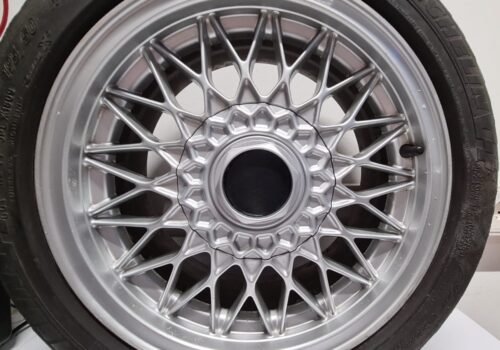BMW Style 5 15″ aluminum center caps – 4×100 hubcaps set - Image 8