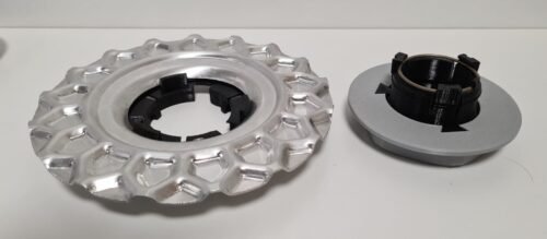 BMW Style 5 15″ aluminum center caps – 4×100 hubcaps set - Image 5