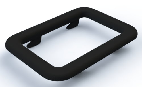 BMW E30 inner door handle trim (Pair) - Image 2