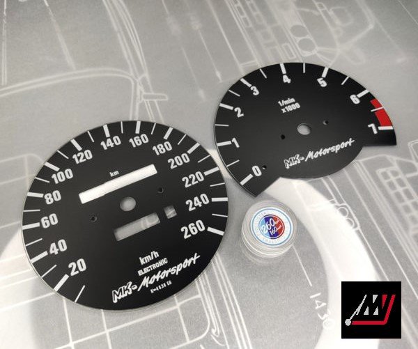 MK Motorsport Cluster Conversion Face (DIY)