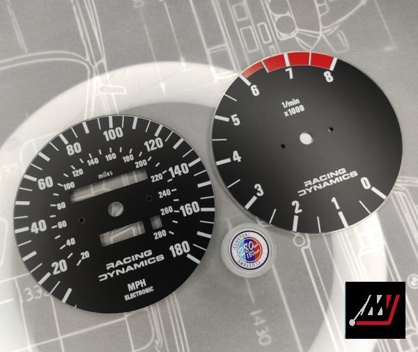 Racing Dynamics Cluster Faces (DIY) Speed and RPM Variation - Image 6