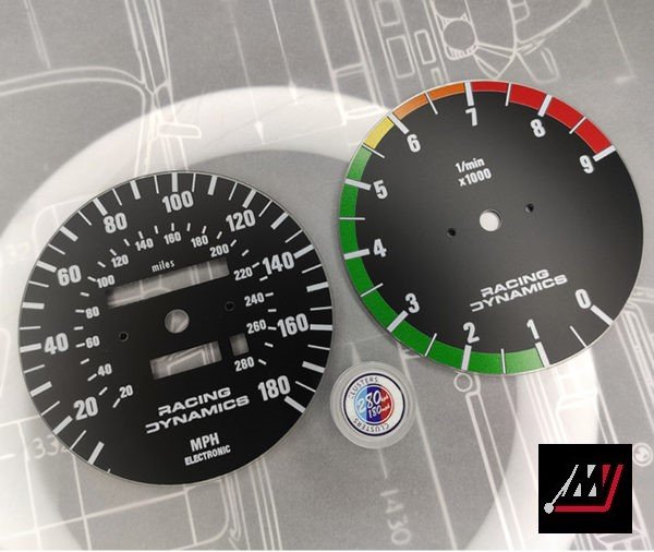 Racing Dynamics Cluster Faces (DIY) Speed and RPM Variation - Image 11