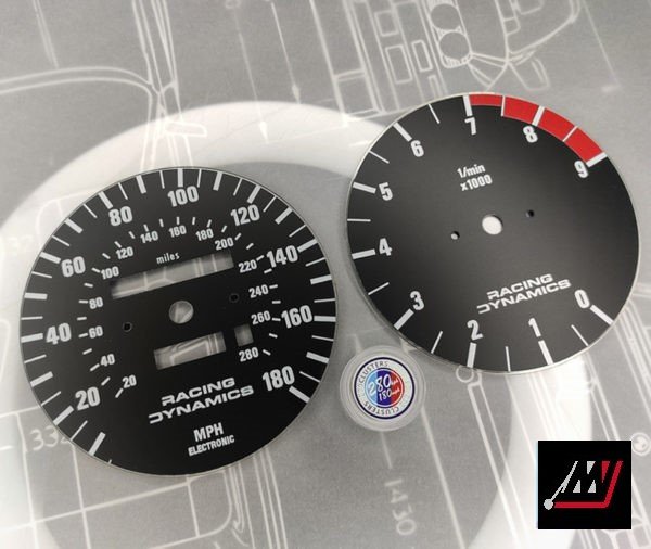 Racing Dynamics Cluster Faces (DIY) Speed and RPM Variation - Image 5