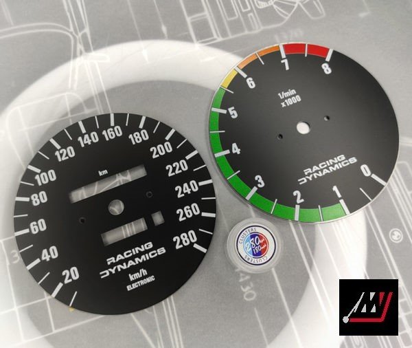 Racing Dynamics Cluster Faces (DIY) Speed and RPM Variation - Image 10