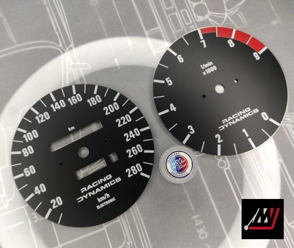 Racing Dynamics Cluster Faces (DIY) Speed and RPM Variation - Image 3