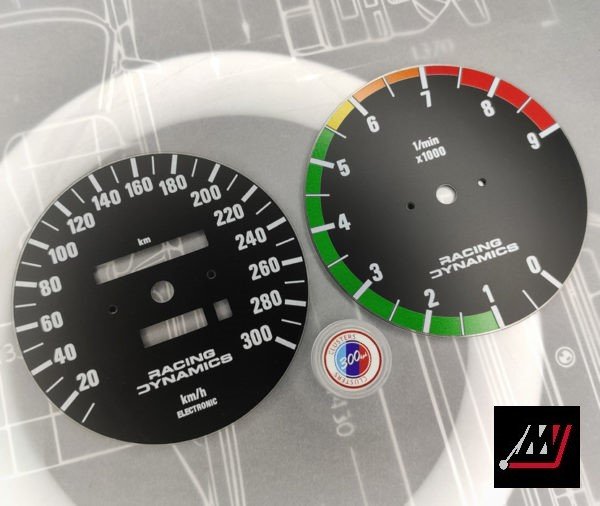 Racing Dynamics Cluster Faces (DIY) Speed and RPM Variation - Image 7