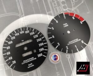 Racing Dynamics Cluster Faces (DIY) Speed and RPM Variation