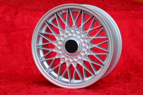 BMW BBS Style 2x (7x16" ET25 4x100) and 2x (8x16 ET28 4x100) Silver 3 E30, E21 (4 Pieces) - Image 6