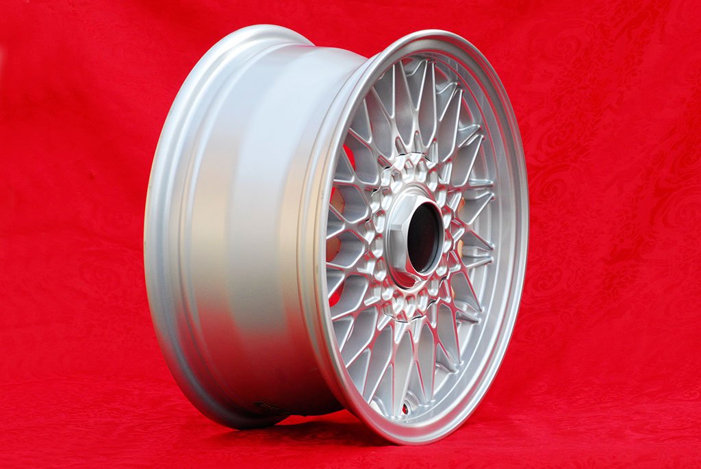 BMW BBS Style 7x15" ET24 4x100 Silver E21, E30 (4 Pieces) - Image 5