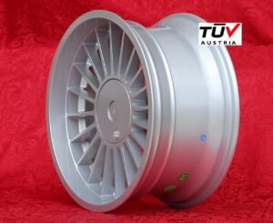 BMW Alpina Style 9x18 ET12 5x120 silver 5 E34, 6 E24, 7 E23, E32, 8 E31 (1 Piece)