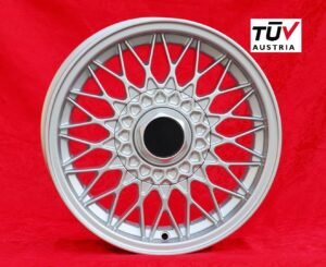 BMW BBS Style 7x16" ET20 5x120 silver M3 E30, 5 E12, E28, E34, 6 E24, 7 E23, E32, E3, E9 (1 Piece)