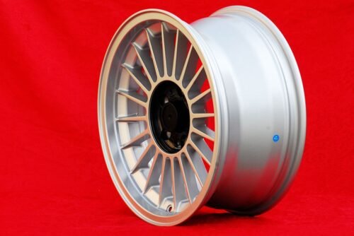BMW Alpina Style 8x17 ET15 5x120 silver/black M3 E30, 5 E12, E28, E34, 6 E24, 7 E23, E32 (1 Piece) - Image 22