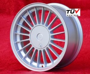 BMW Alpina Style 7.5x17 ET25 4x100 silver 3 E30 (1 Piece)