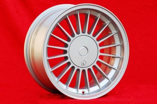 BMW Alpina Style 8x17 ET15 5x120 silver/black M3 E30, 5 E12, E28, E34, 6 E24, 7 E23, E32 (1 Piece) - Image 4