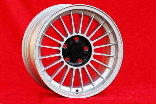 BMW Alpina Style 8x17 ET15 5x120 silver/black M3 E30, 5 E12, E28, E34, 6 E24, 7 E23, E32 (1 Piece) - Image 11