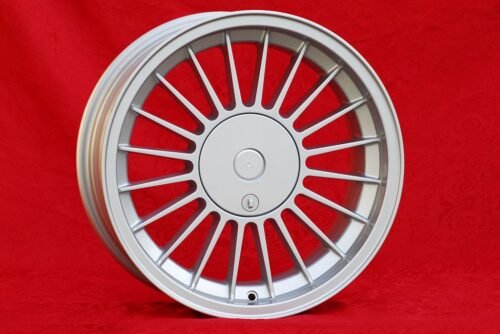 BMW Alpina Style 8x17 ET15 5x120 silver/black M3 E30, 5 E12, E28, E34, 6 E24, 7 E23, E32 (1 Piece) - Image 3