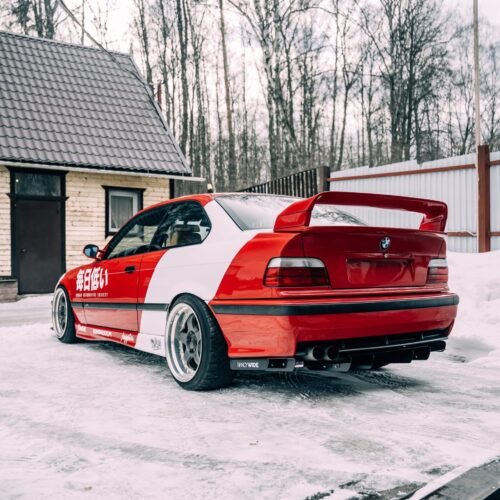 BMW E36 FancyWide Rear Full Diffuser V3 LTW - Image 2