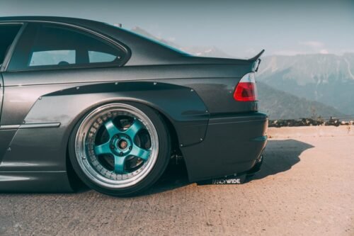 BMW E46 M3 FancyWide Rear Bumper Diffuser - Image 7