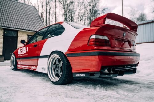 BMW E36 FancyWide Rear Full Diffuser V3 LTW - Image 3