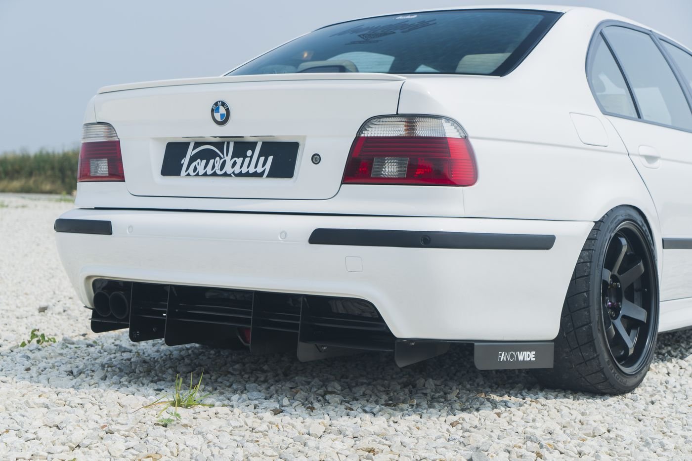 BMW E39 FancyWide Rear Full Diffuser - Image 5