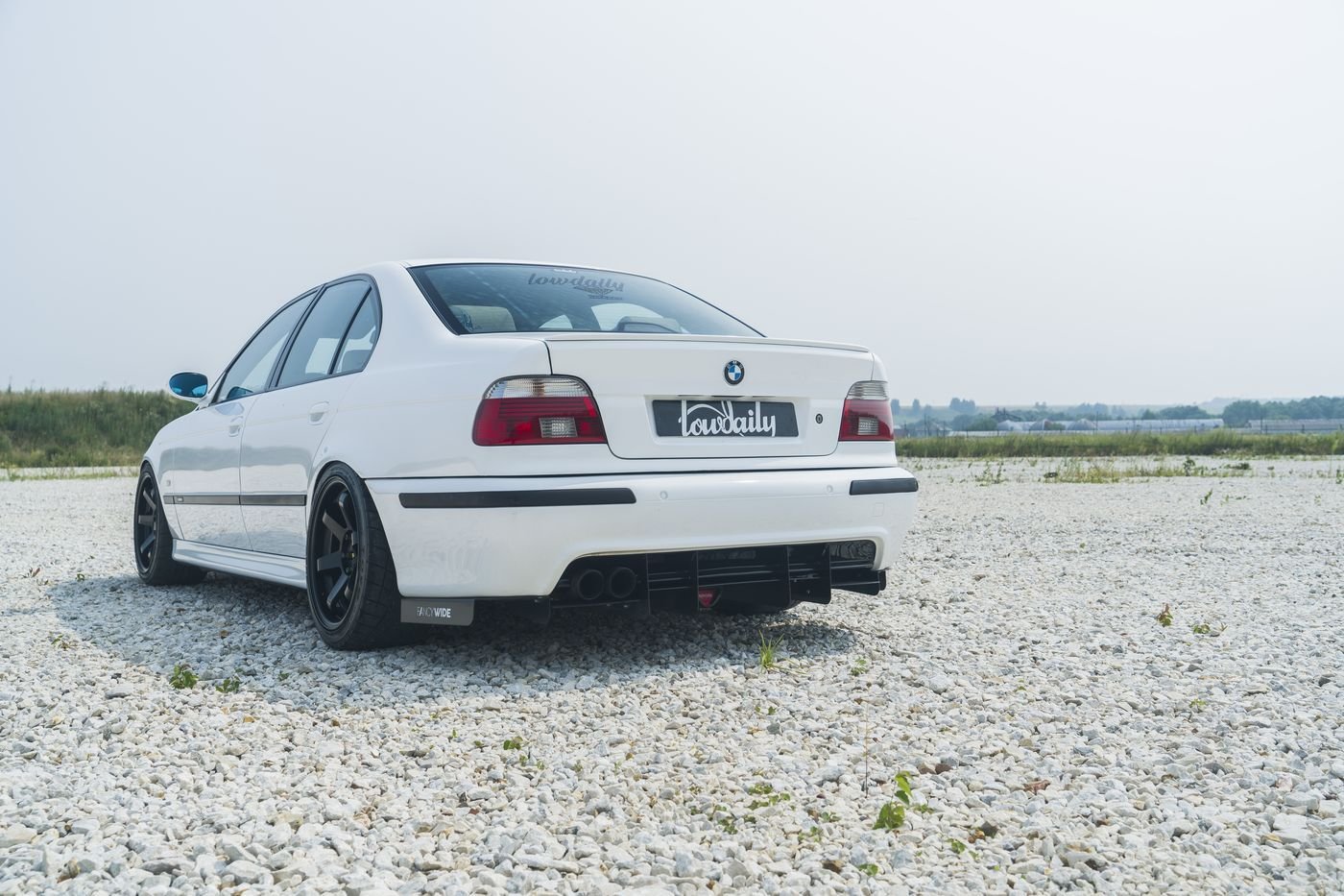 BMW E39 FancyWide Rear Full Diffuser - Image 4