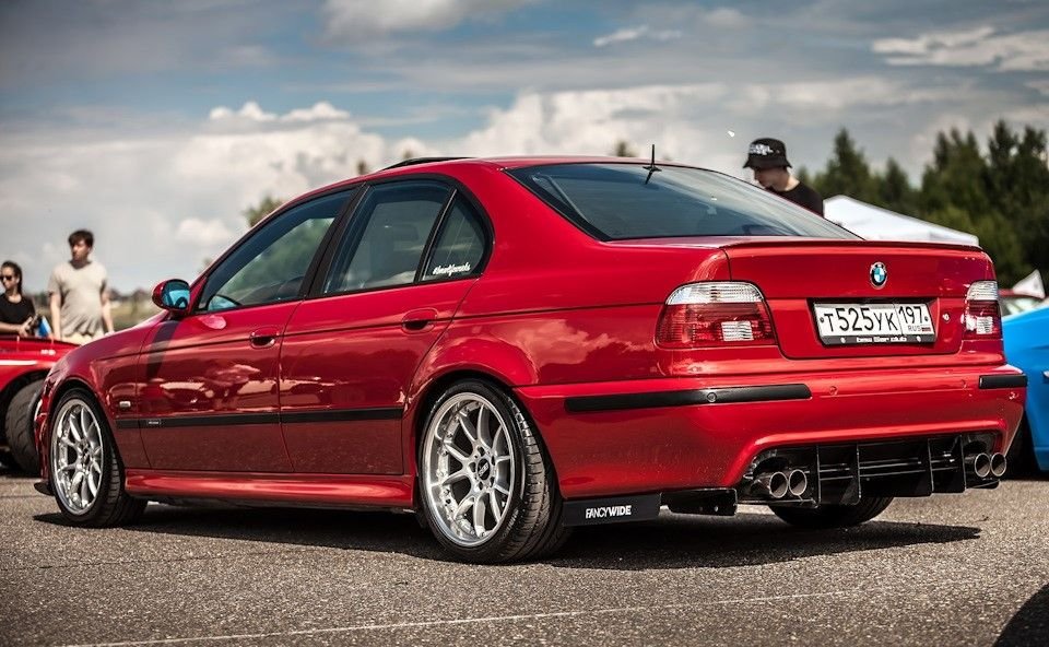 BMW E39 FancyWide Rear Full Diffuser - Image 12