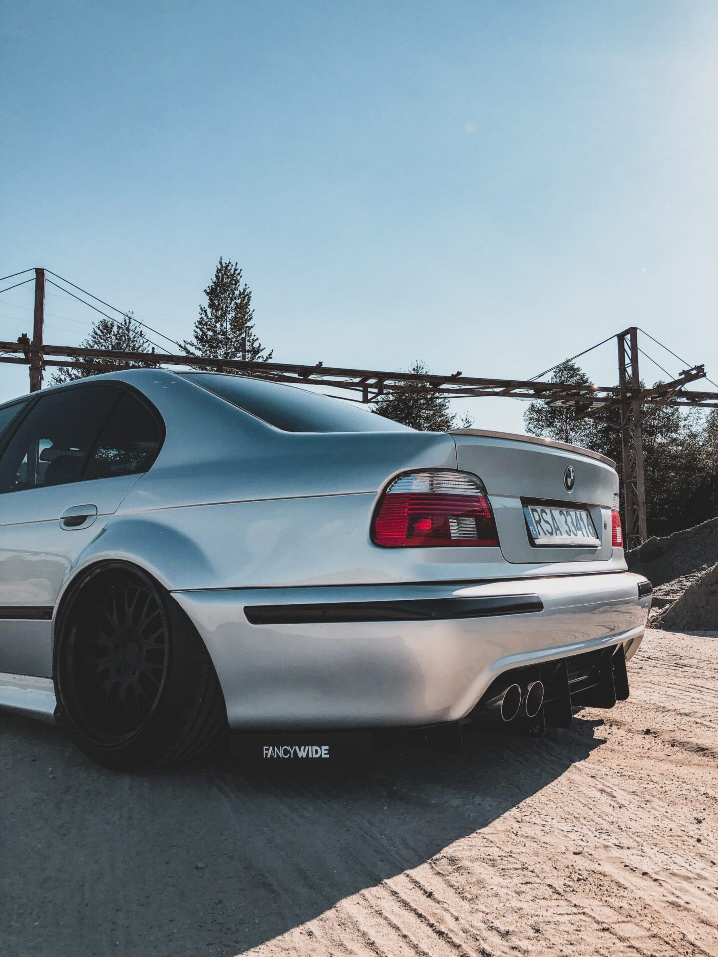 BMW E39 FancyWide Rear Full Diffuser - Image 11