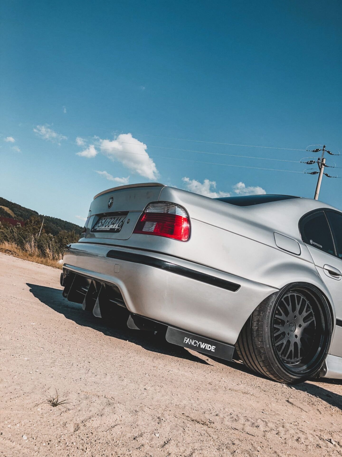 BMW E39 FancyWide Rear Full Diffuser - Image 8