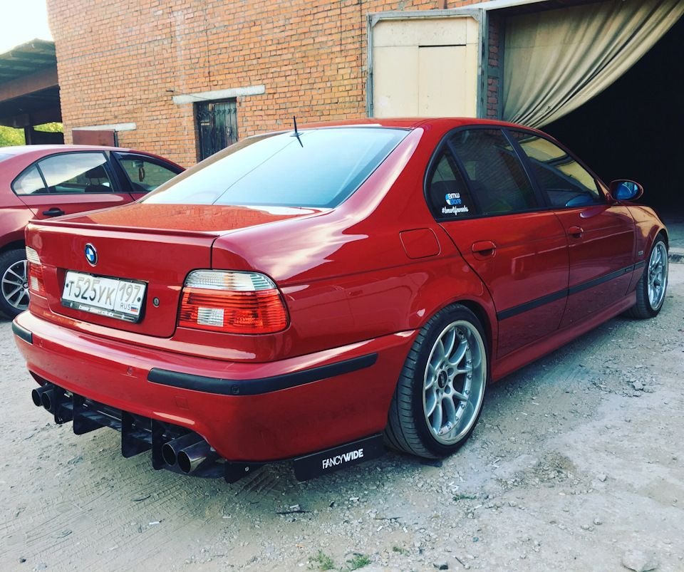 BMW E39 FancyWide Rear Full Diffuser - Image 13