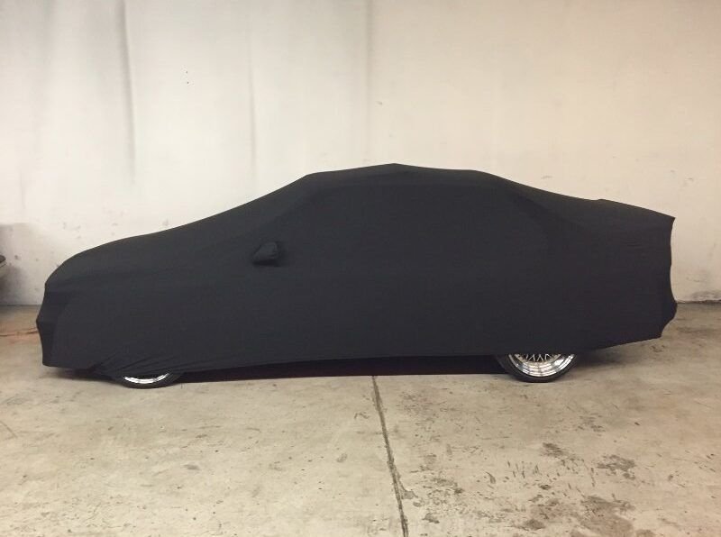 BMW E30 Black AD-Cover® Micro Contour with mirror pockets for (E30) year 82-90 - Image 4