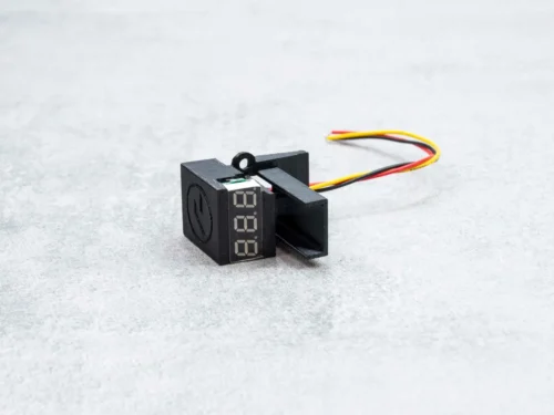 BMW E30 Instrument Cluster Voltmeter (module with holder) - Image 2