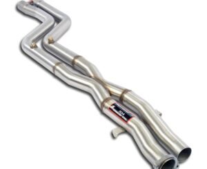 BMW E36 Supersprint Front Pipes Kit (Replaces Catalytic Converter) 100% Stainless Steel System, 2 x Ø63,5mm -> 2 x Ø60mm Full Kit Only