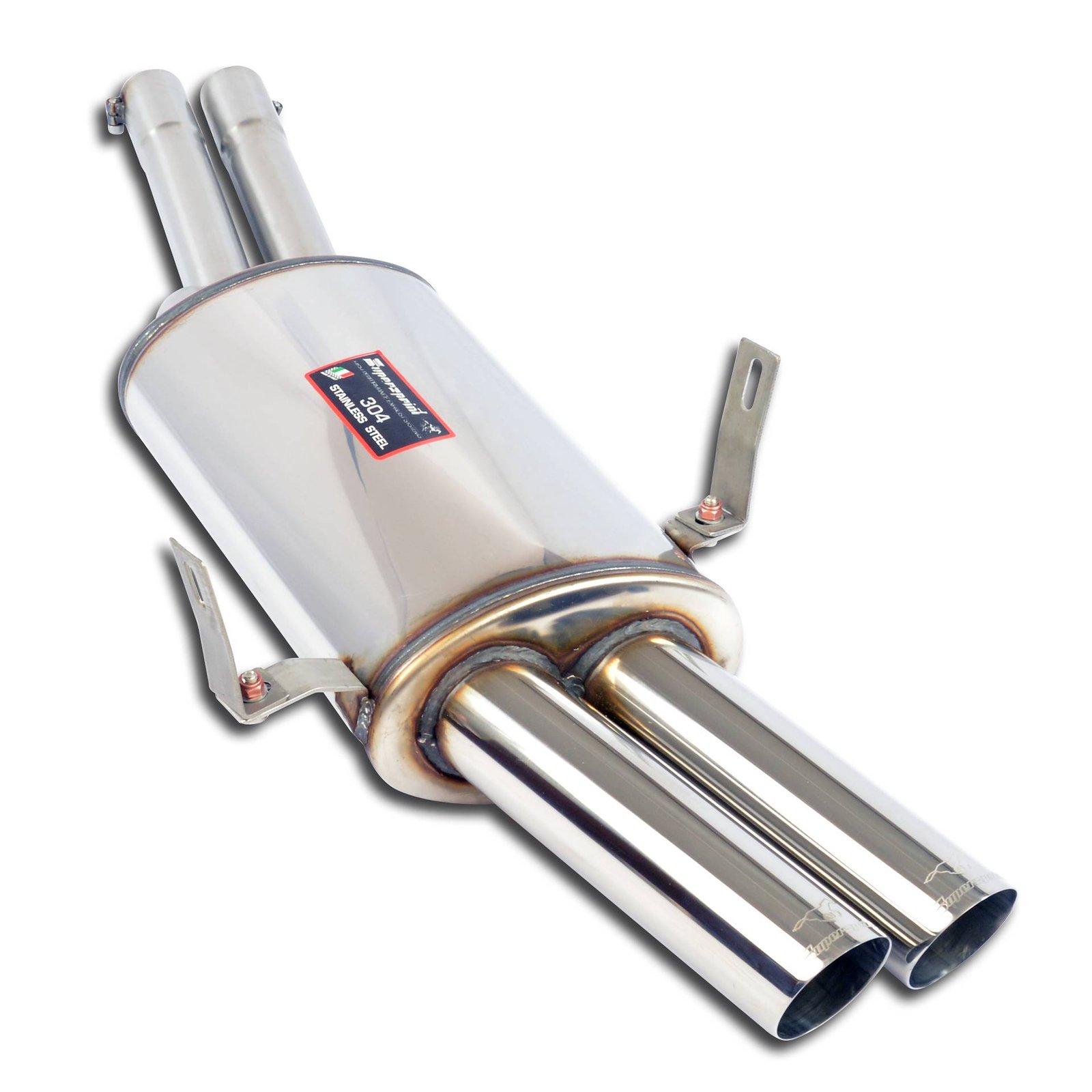 BMW E36 Supersprint Rear Exhaust "Racing" OO70 100% Stainless Steel "Cat.-Sack" Racing System