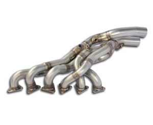 BMW E36 Supersprint Manifold - Step Design (Left Hand Drive) 100% Stainless Steel System, 2 x Ø63,5mm -> 2 x Ø60mm Full Kit Only