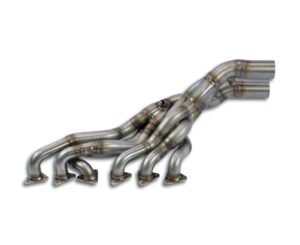 BMW E36 Supersprint Manifold - Step Design (Right Hand Drive) 100% Stainless Steel System, 2 x Ø63,5mm -> 2 x Ø60mm Full Kit Only
