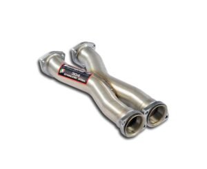 BMW E30 Supersprint Connecting Pipe "X-Pipe" 100% Stainless Steel System, 2 x Ø60mm Full Kit Only