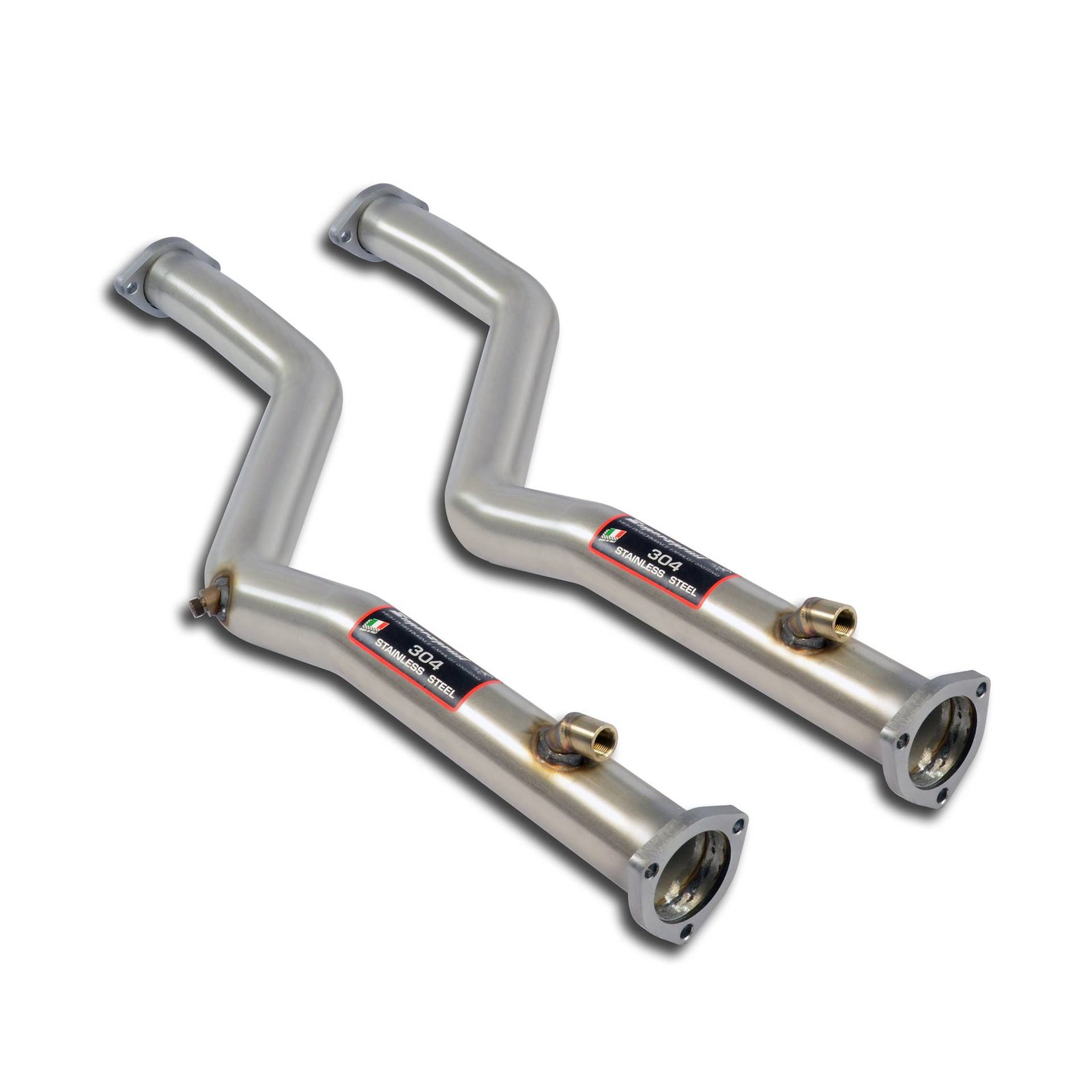 BMW E30 Supersprint Front Pipes kit 100% Stainless Steel System, 2 x Ø60mm Full Kit Only
