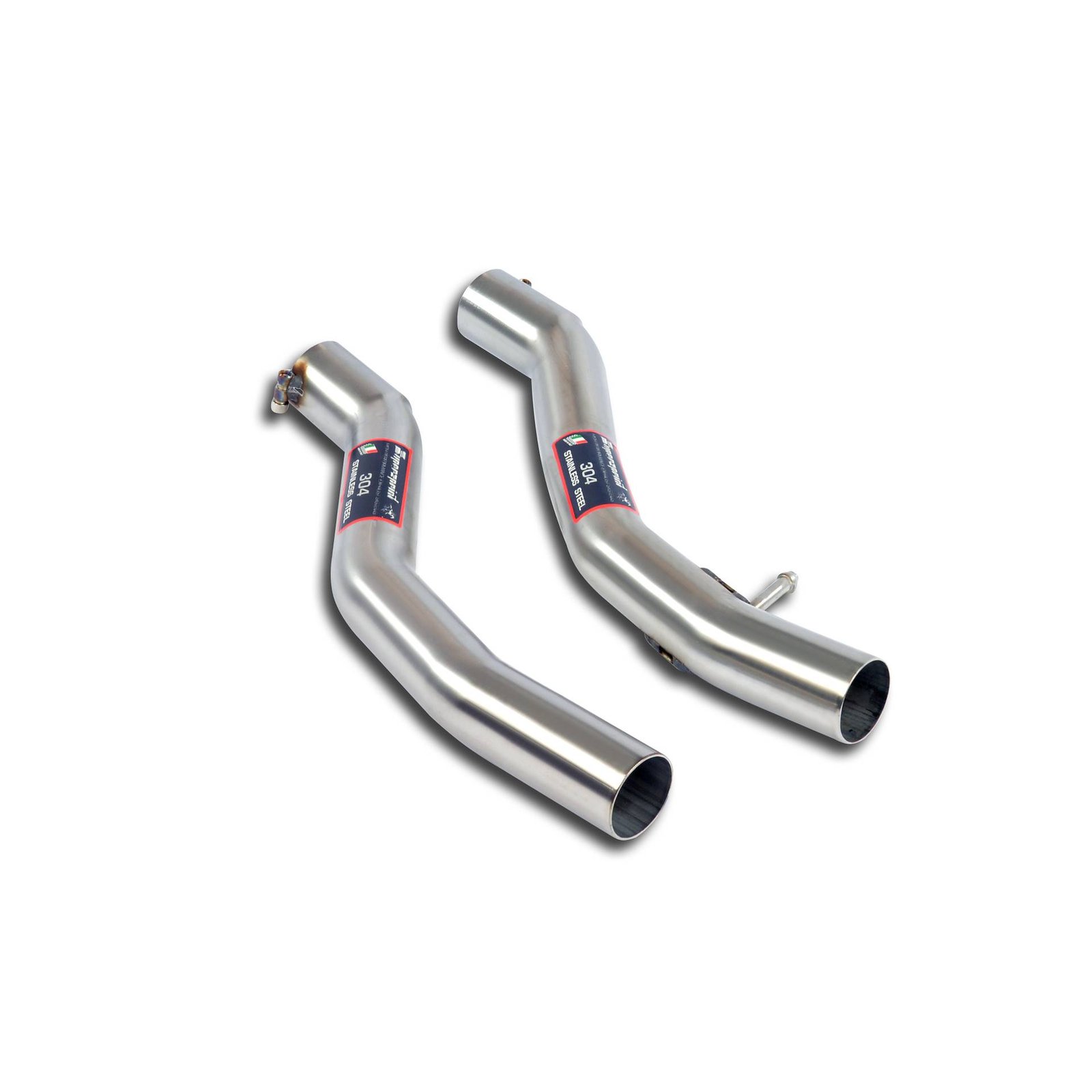 BMW E30 Supersprint Connecting Pipe Kit 100% Stainless Steel System, 2 x Ø60mm Full Kit Only