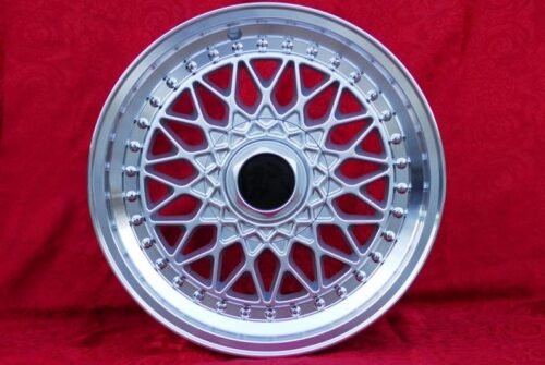 BBS Super RS Style Rims Set 7x16 5x120 BMW E12, E28, E34, E24, E23, E32, E3, E9 - Image 2