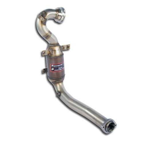 Abarth 500 ABARTH 500 ABARTH 1.4T "ASSETTO CORSE" (190 Hp) (Ø65) 2009 SuperSprint Turbo downpipe kit +  Metallic catalytic converter 100CPSI
