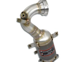 Abarth 500 ABARTH 500 ABARTH 1.4T "ASSETTO CORSE" (190 Hp) 2009 SuperSprint Turbo downpipe kit +  Metallic catalytic converter 200 CPSI