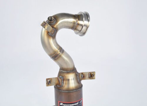 Abarth 500 ABARTH 500 ABARTH 1.4T "ASSETTO CORSE" (190 Hp) (Ø65) 2009 SuperSprint Turbo downpipe kit +  Metallic catalytic converter 100CPSI - Image 2